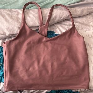 Purplish pink tank top